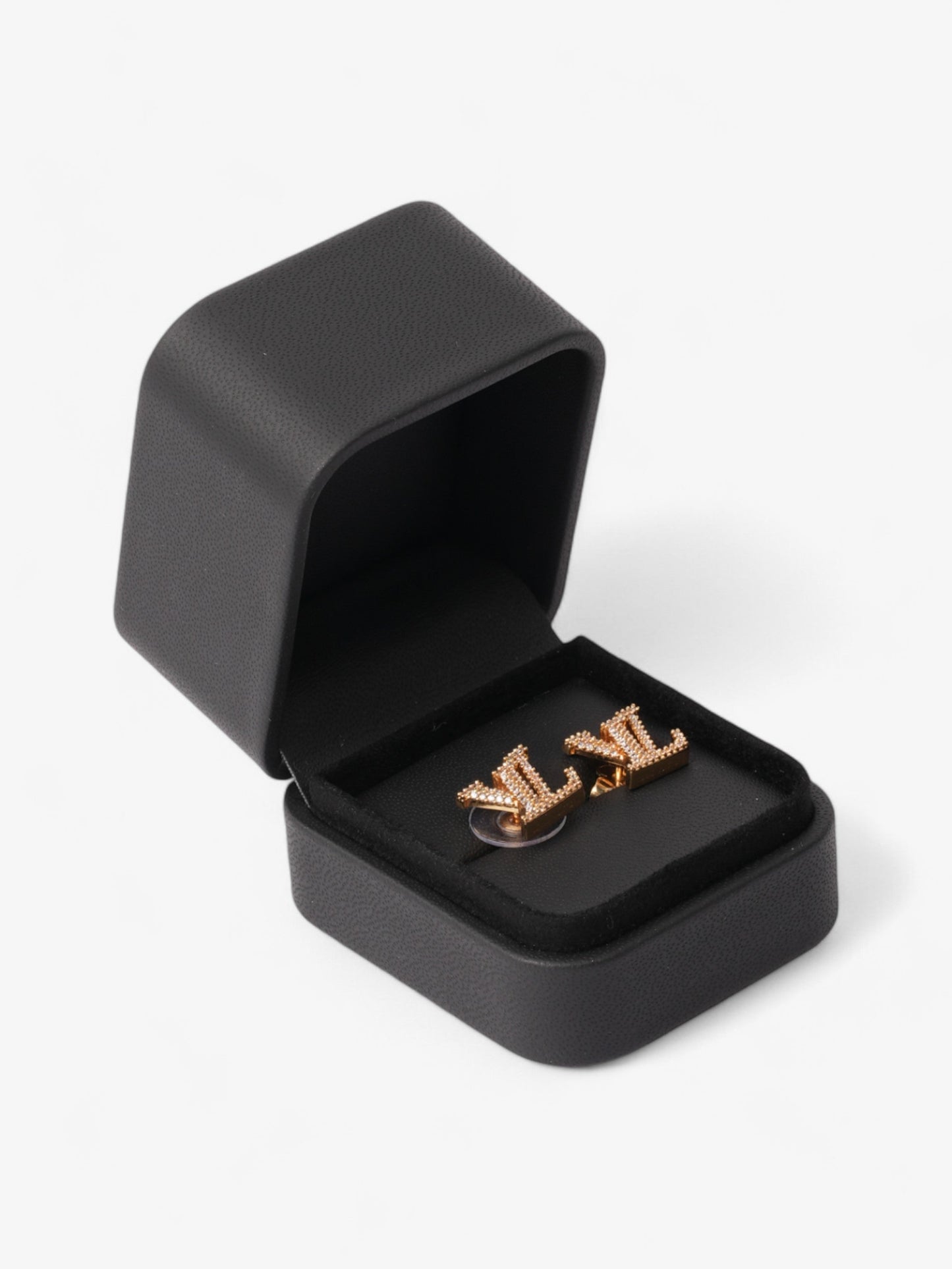 Louis Vuitton Iconic Earrings Gold Base Metal
