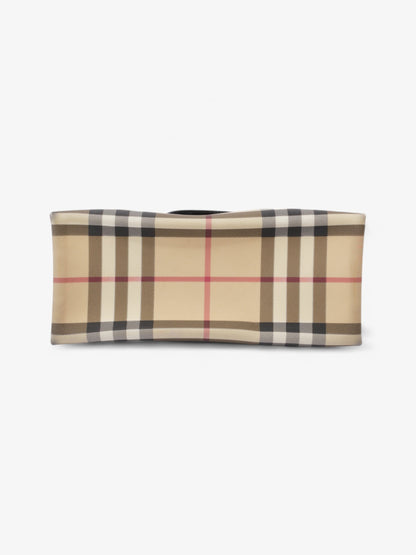 Burberry Check Tote Nova Check / Black Canvas