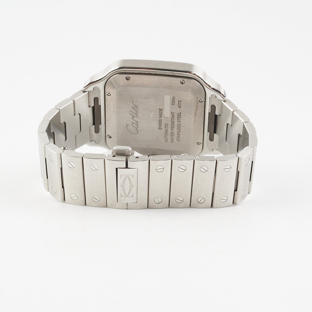 Cartier Santos Watch Dark Navy Dial
