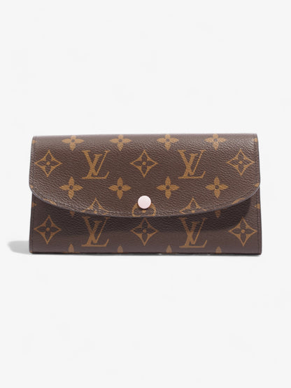 Louis Vuitton Emilie Monogram / Rose Ballerine Coated Canvas