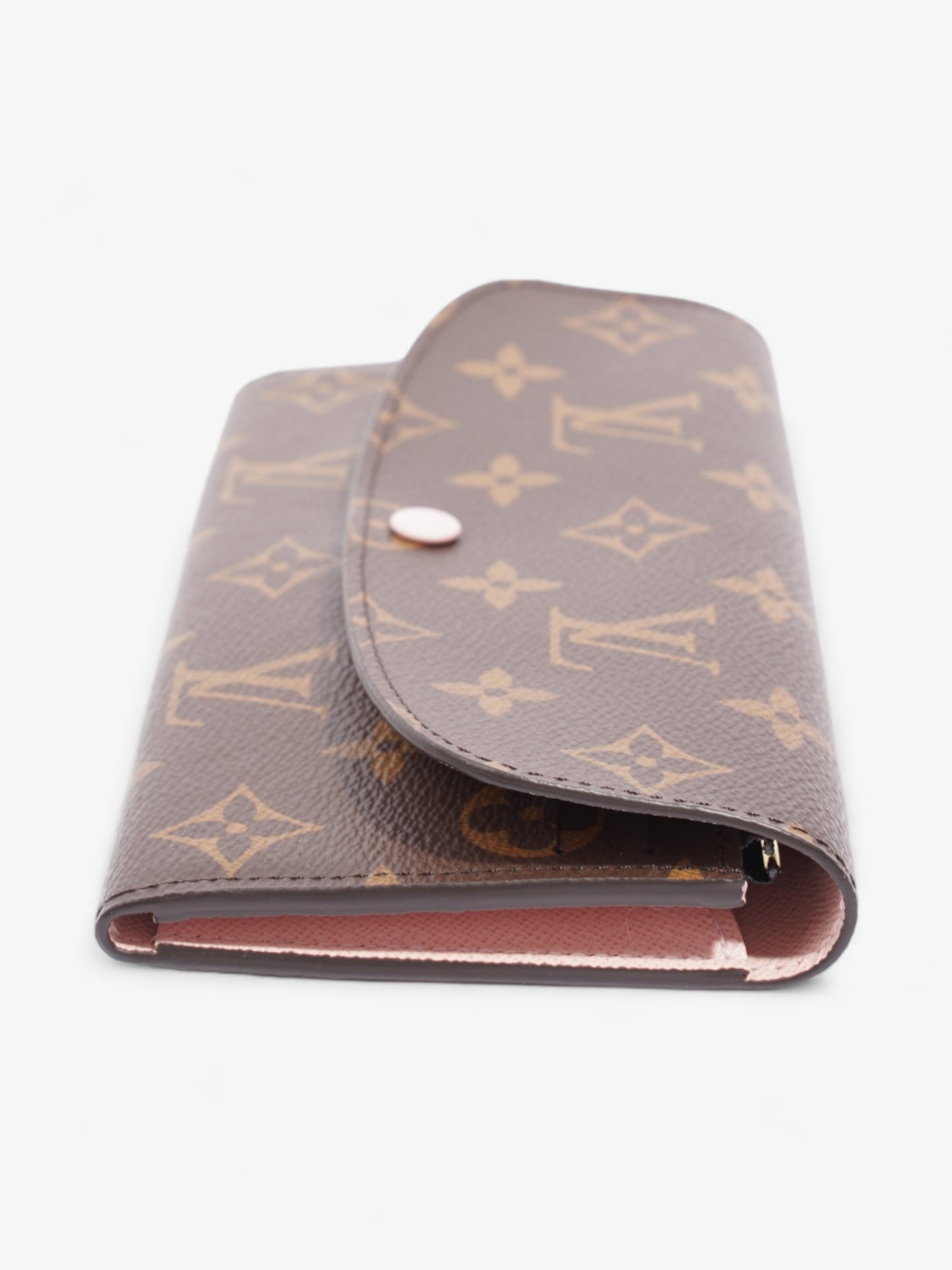 Louis Vuitton Emilie Monogram / Rose Ballerine Coated Canvas