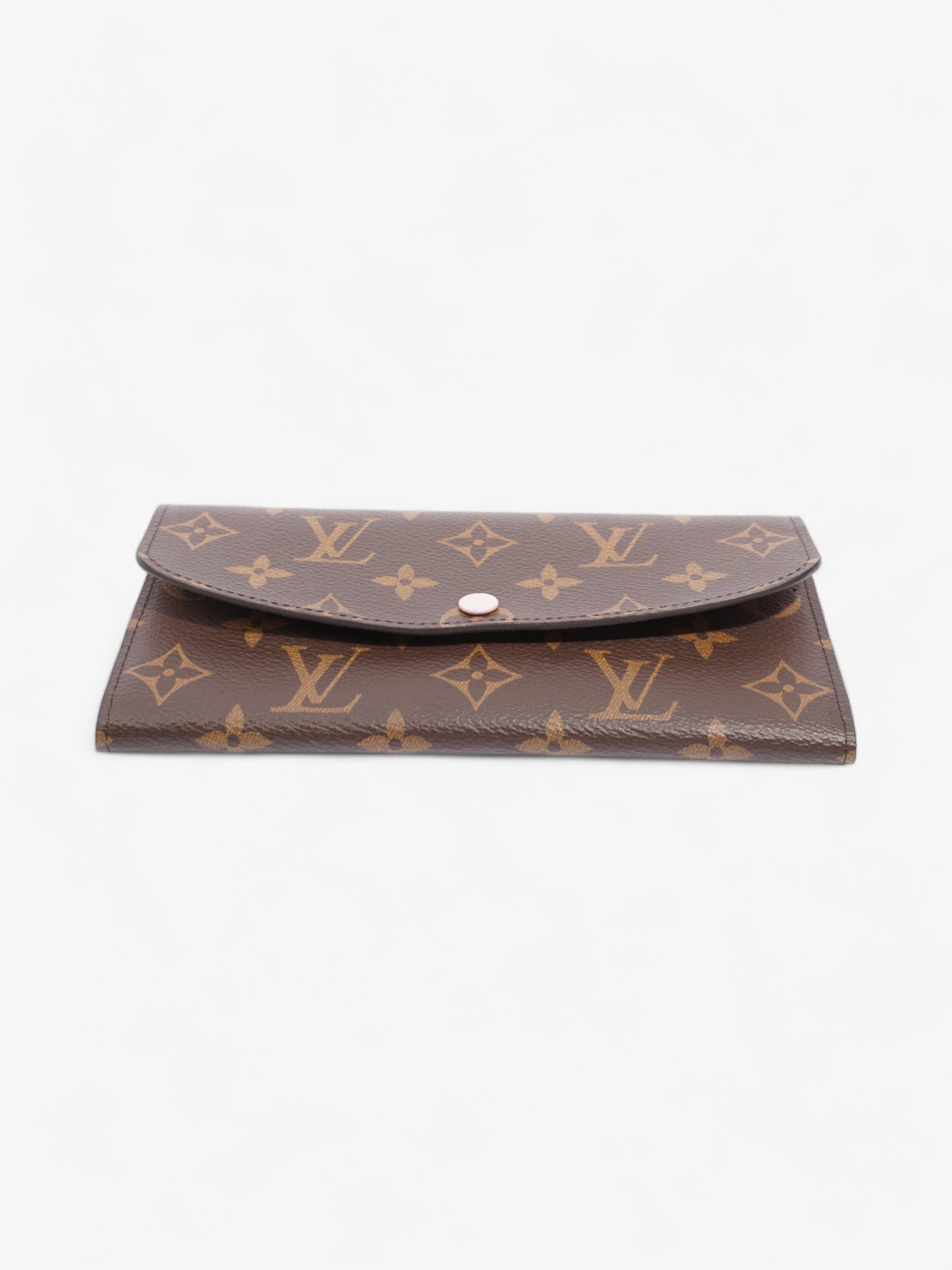 Louis Vuitton Emilie Monogram / Rose Ballerine Coated Canvas