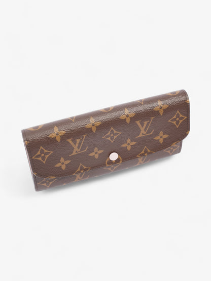 Louis Vuitton Emilie Monogram / Rose Ballerine Coated Canvas