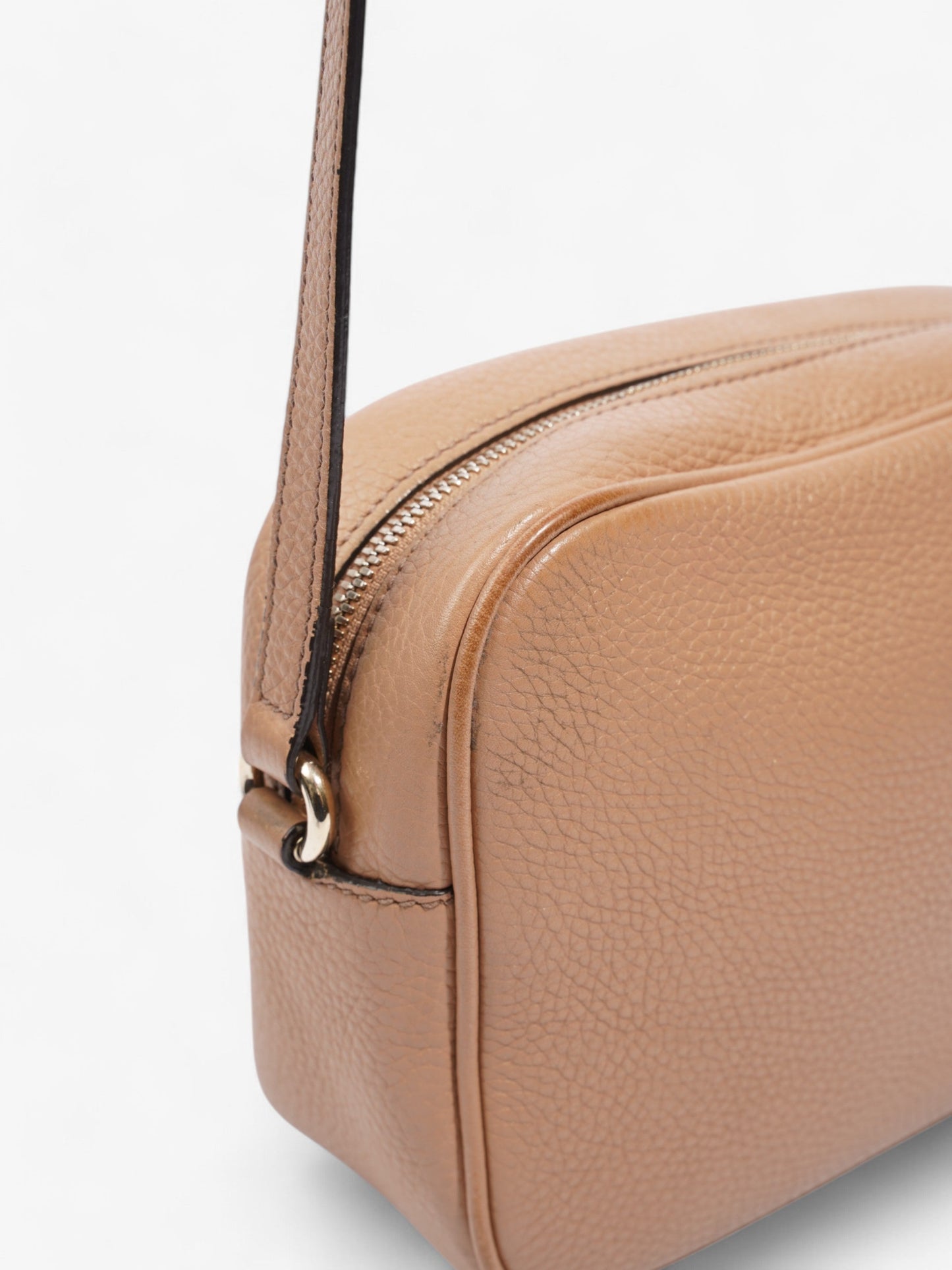 Gucci Soho Disco Bag Beige Leather Small