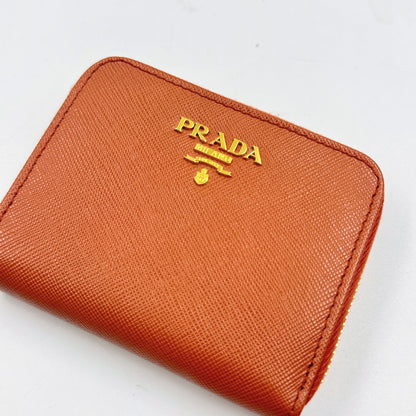 PRADA Leather card wallet TWS