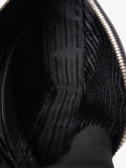 Prada Triangle Bag Black Saffiano Leather