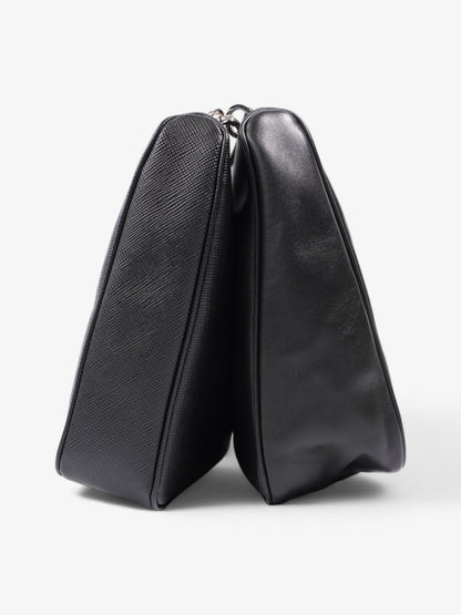 Prada Triangle Bag Black Saffiano Leather