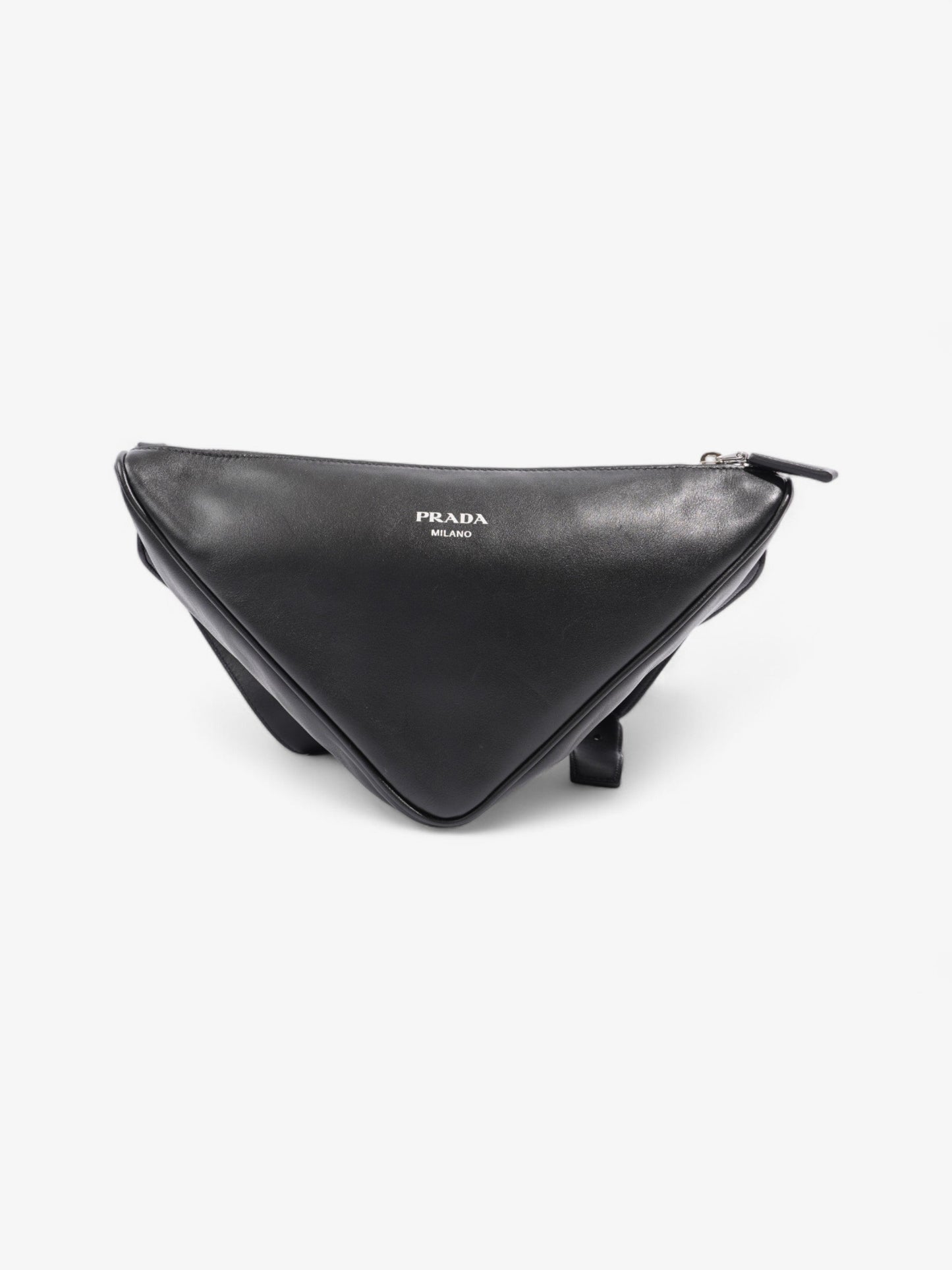 Prada Triangle Bag Black Saffiano Leather