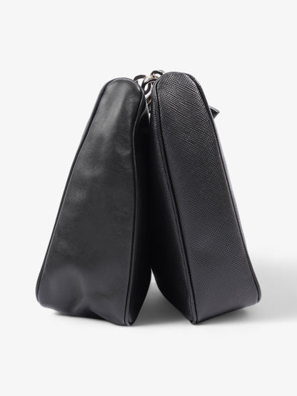 Prada Triangle Bag Black Saffiano Leather