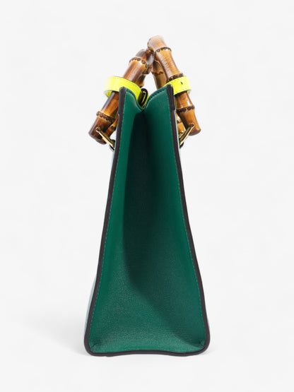 Gucci Diana Tote Green Leather Small