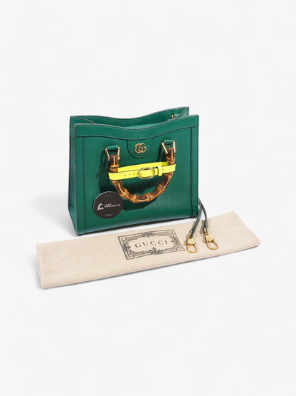 Gucci Diana Tote Green Leather Small