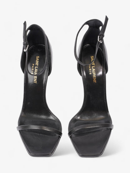 Saint Laurent Opyum 110mm Black Leather EU 38 UK 5