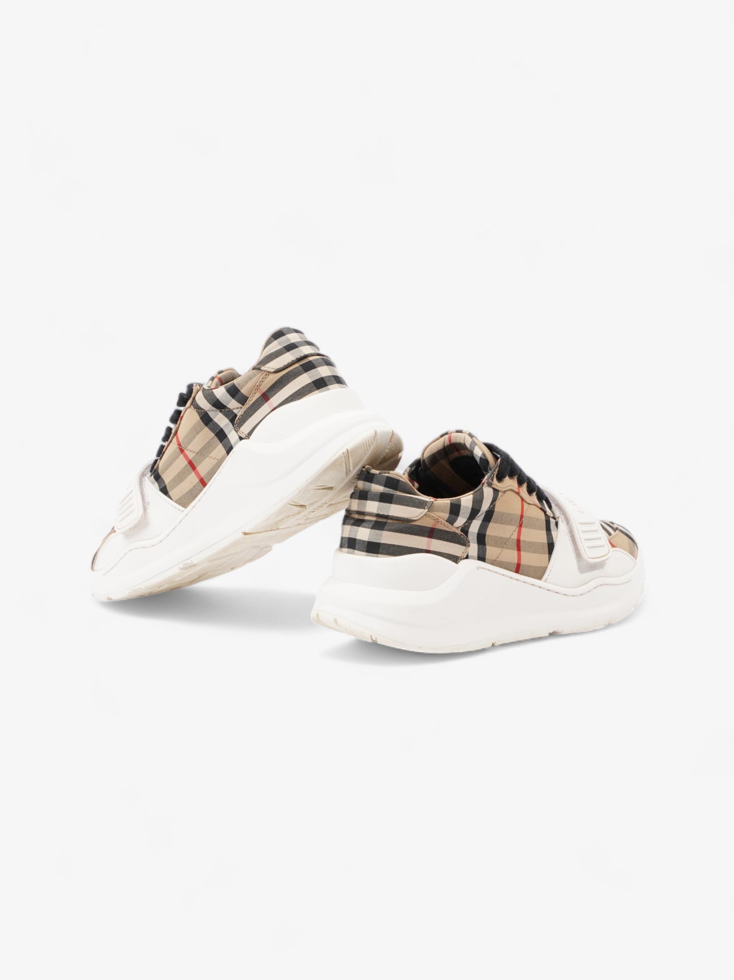 Burberry Regis Sneaker Archive Beige / White Cotton EU 38.5 UK 5.5