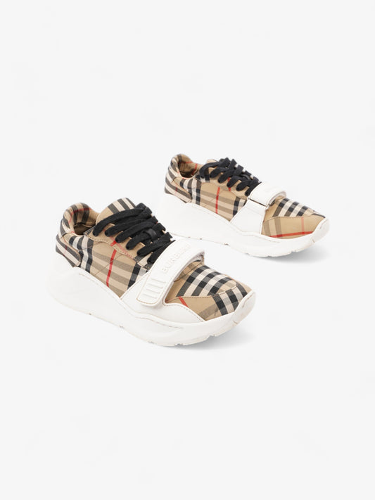 Burberry Regis Sneaker Archive Beige / White Cotton EU 38.5 UK 5.5