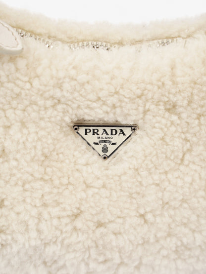 Prada Re-Edition 2000 White  Wool