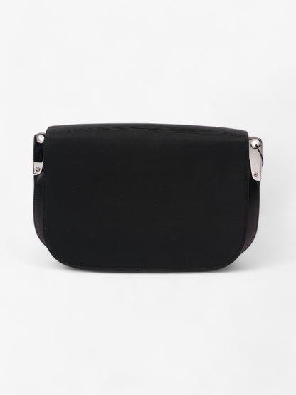 Prada Nylon and Leather Shoulder Bag in Black Black Nylon
