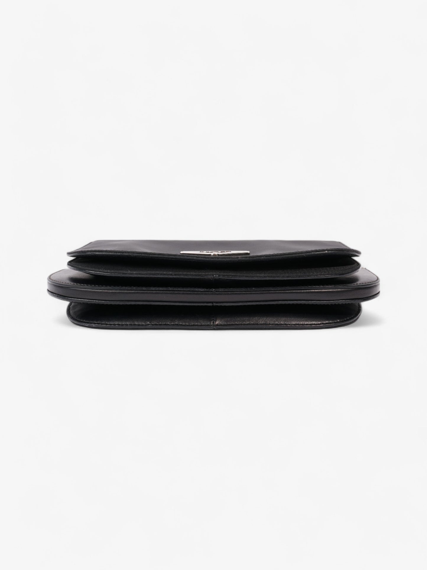 Prada Nylon and Leather Shoulder Bag in Black Black Nylon