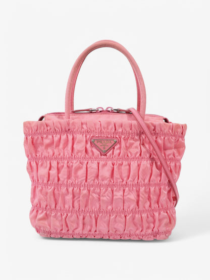 Prada Nylon Tote Pink Nylon