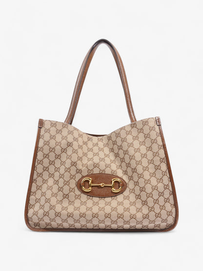 Gucci Horsebit 1955 Brown / Monogram Canvas