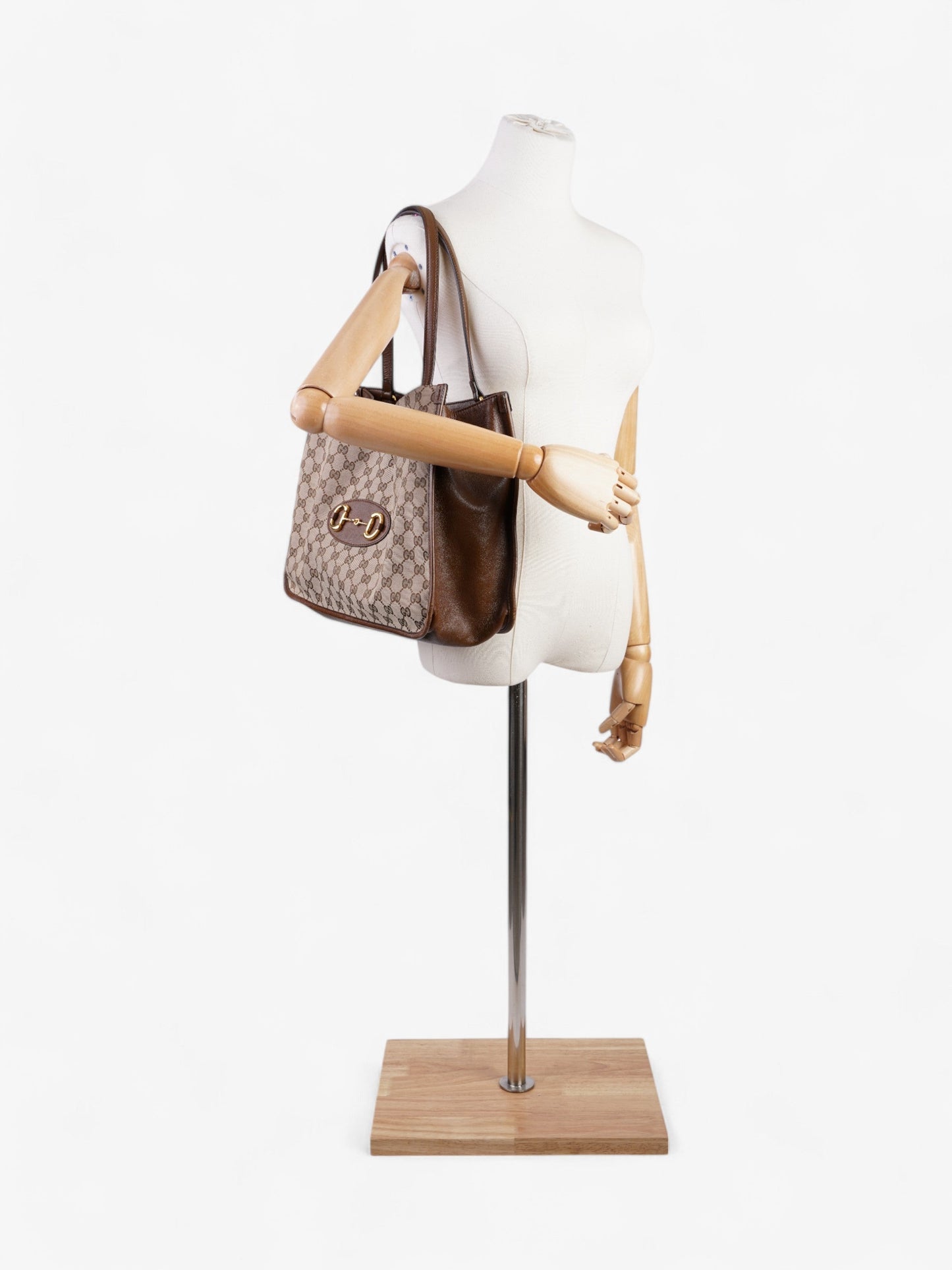 Gucci Horsebit 1955 Brown / Monogram Canvas