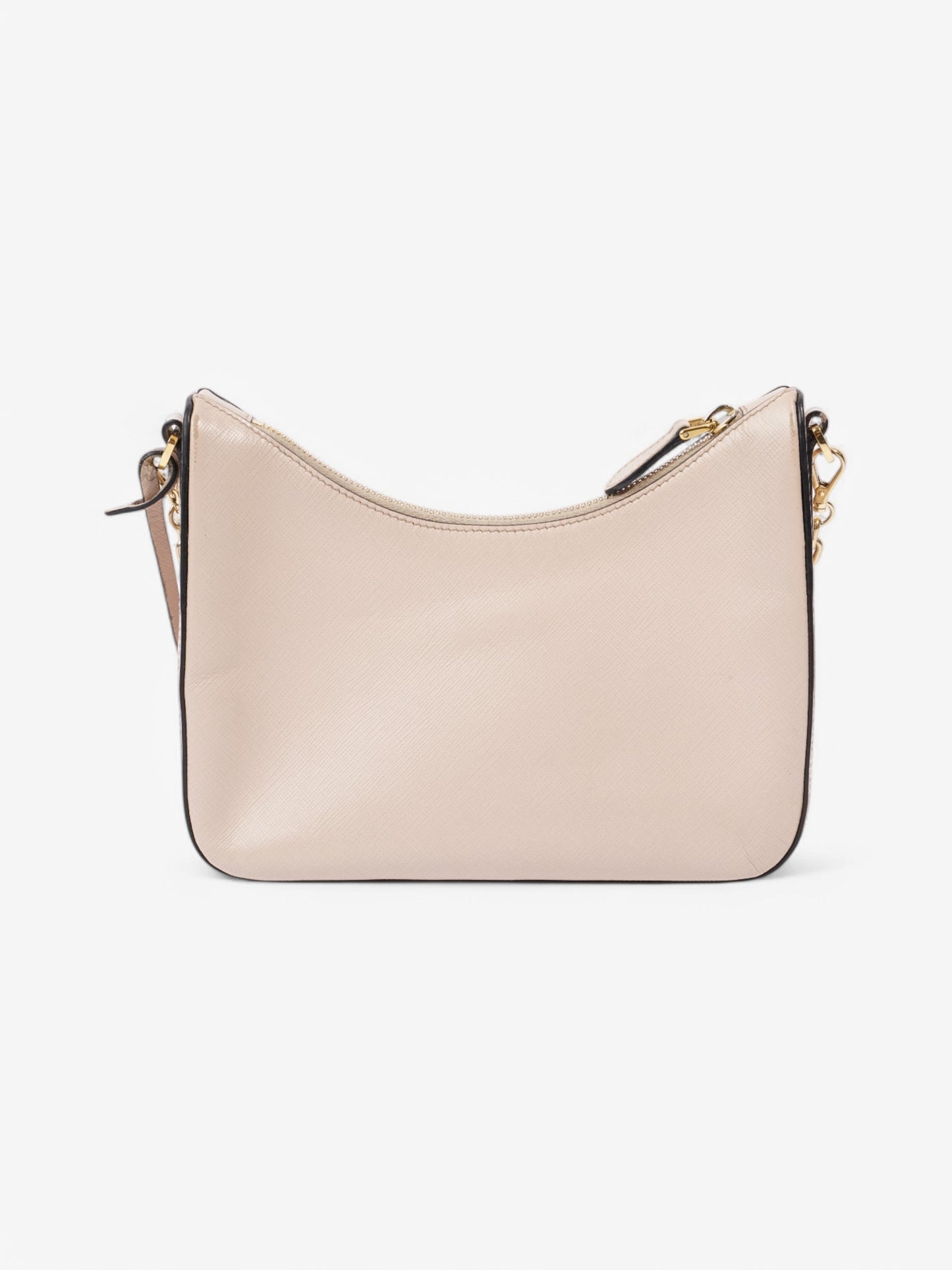 Prada Hobo Re-Edition 2005 Nude Saffiano Leather