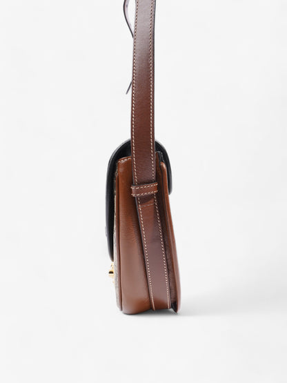 Gucci Padlock Shoulder Bag Black / Supreme Coated Canvas