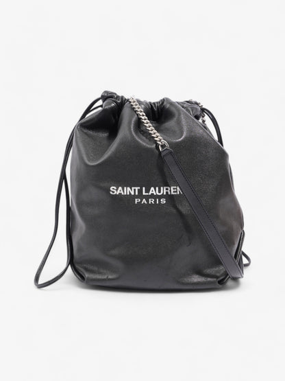 Saint Laurent Teddy Chain Black Leather