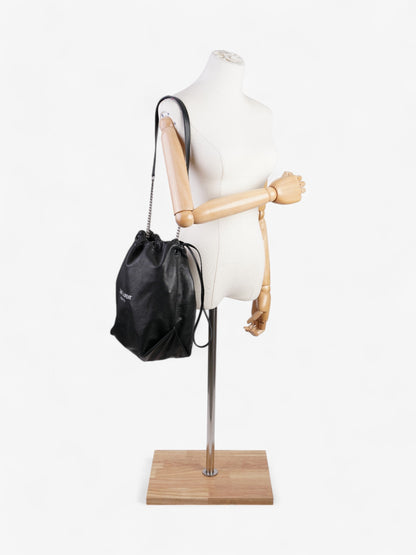 Saint Laurent Teddy Chain Black Leather