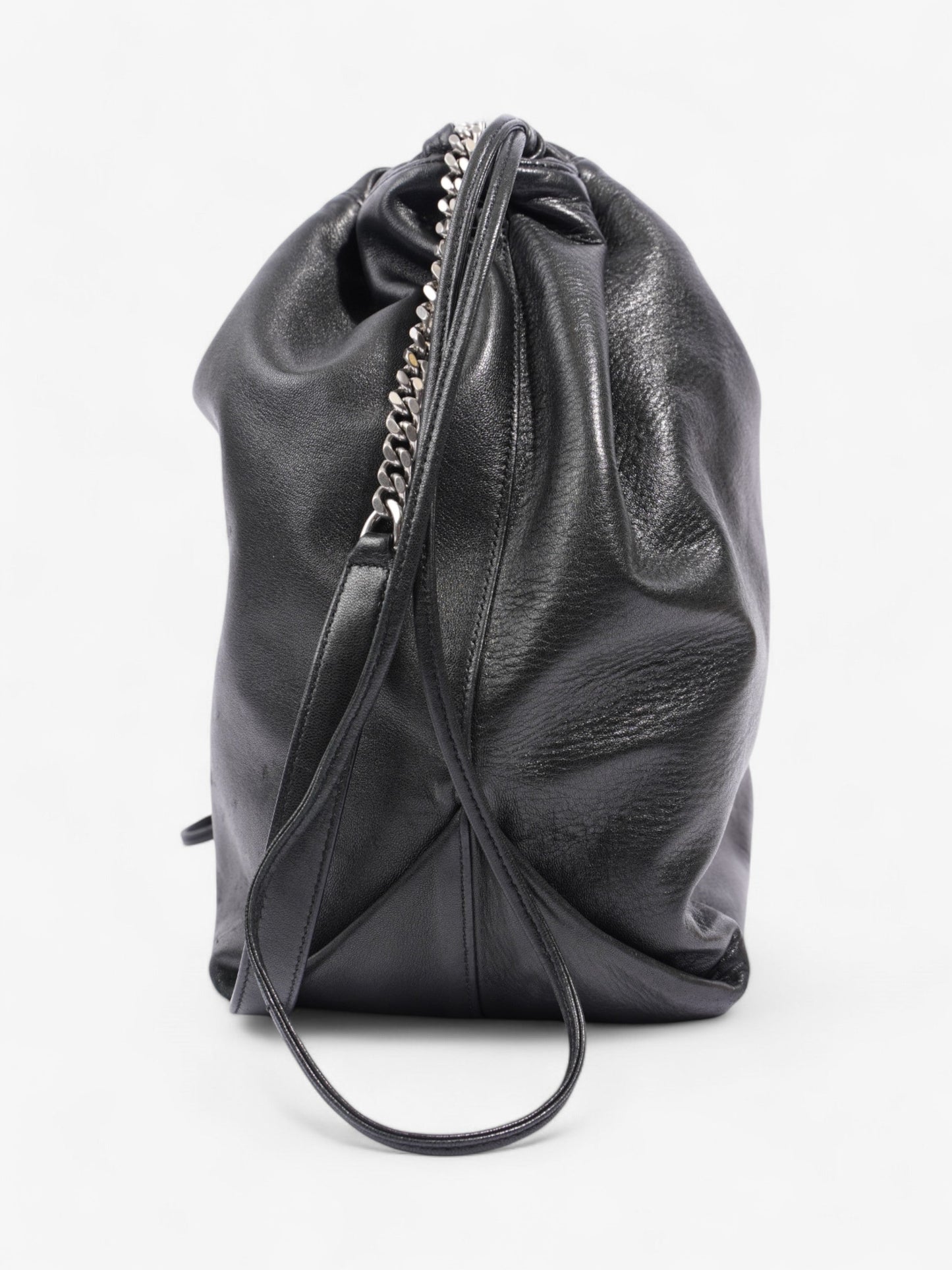 Saint Laurent Teddy Chain Black Leather