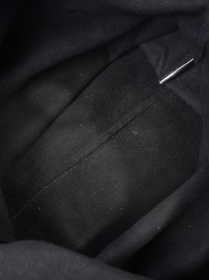 Saint Laurent Teddy Chain Black Leather