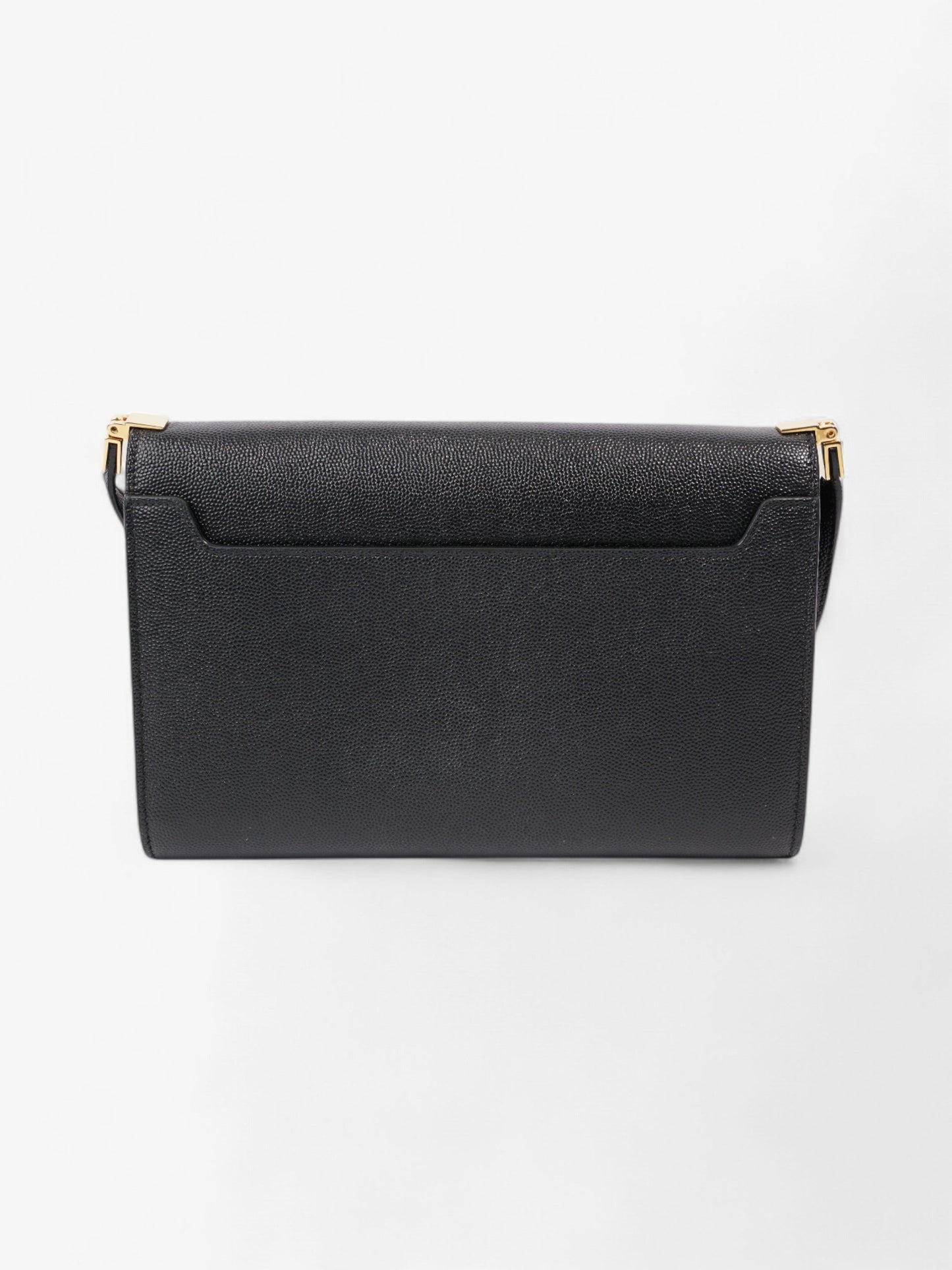 Saint Laurent Uptown Crossbody Black Leather Mini