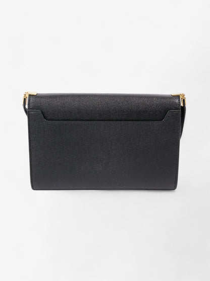 Saint Laurent Uptown Crossbody Black Leather Mini