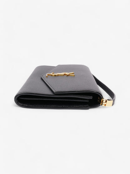 Saint Laurent Uptown Crossbody Black Leather Mini