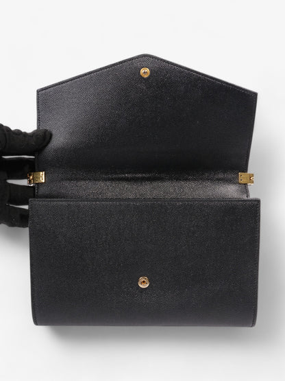 Saint Laurent Uptown Crossbody Black Leather Mini