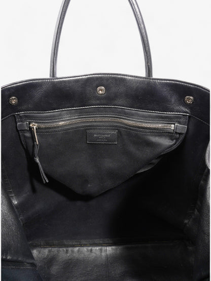 Saint Laurent Rive Gauche Black Leather Small