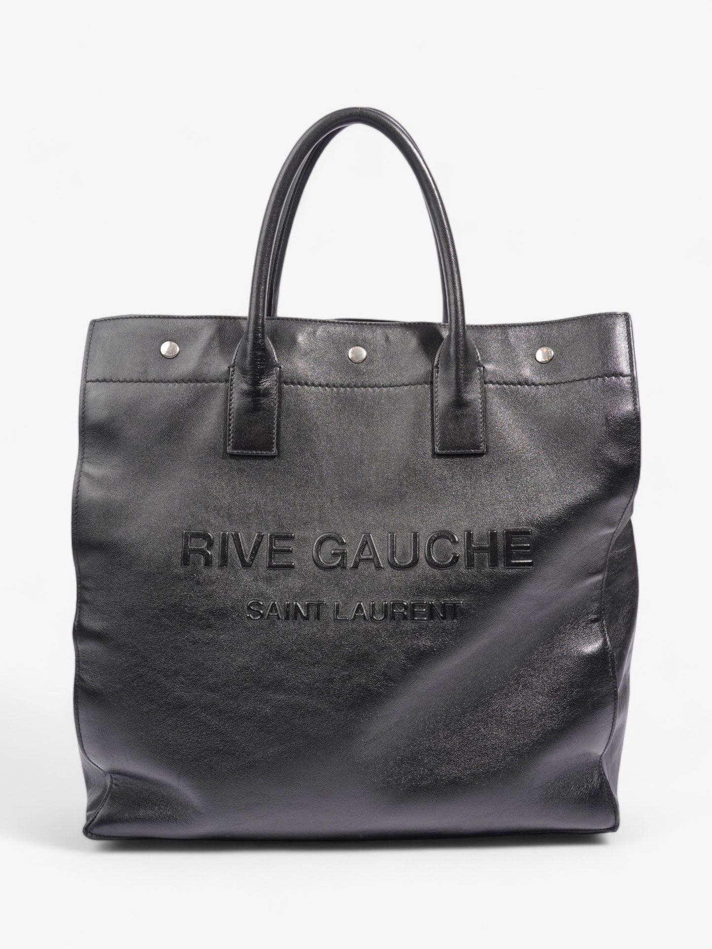 Saint Laurent Rive Gauche Black Leather Small