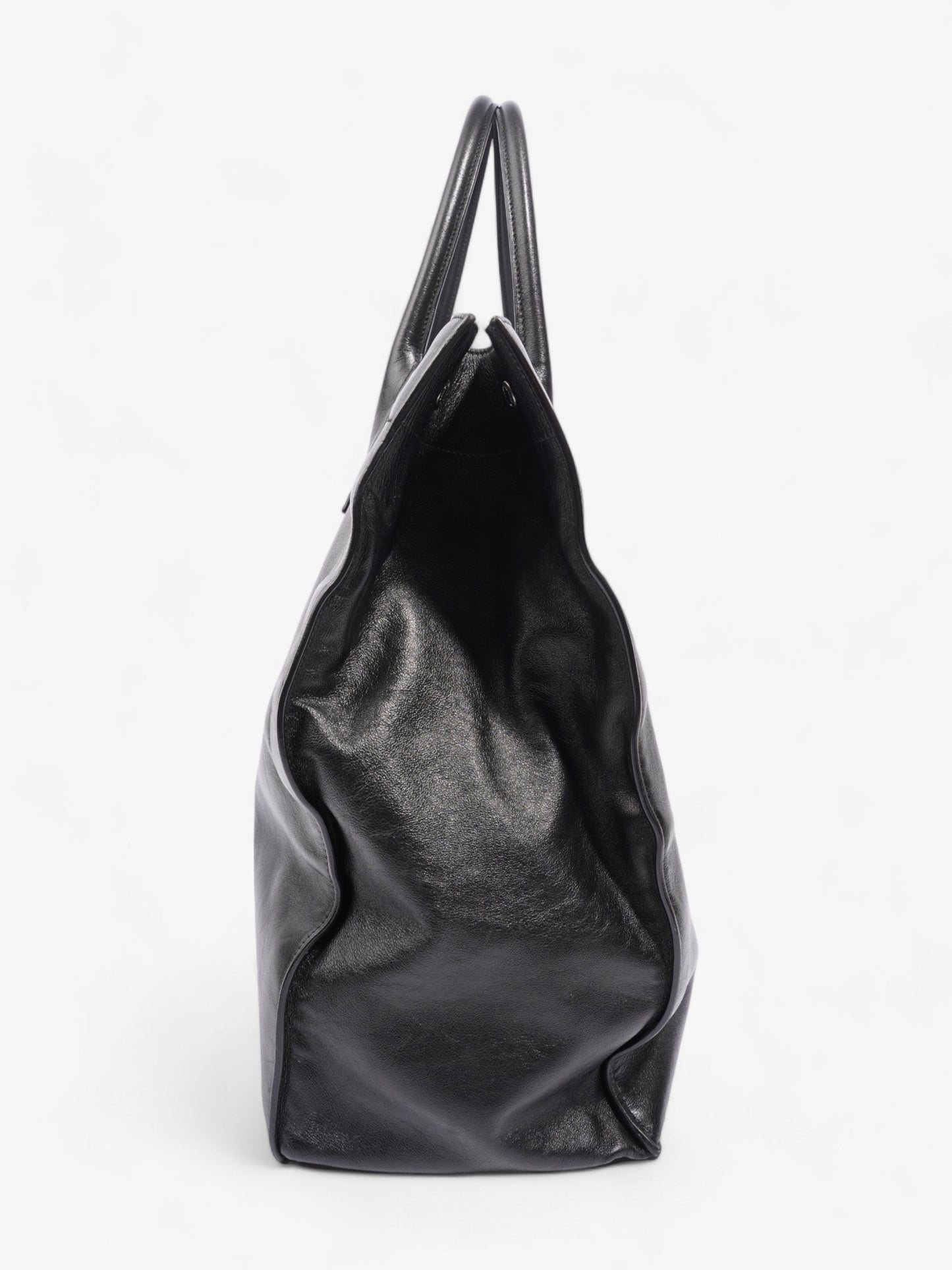 Saint Laurent Rive Gauche Black Leather Small