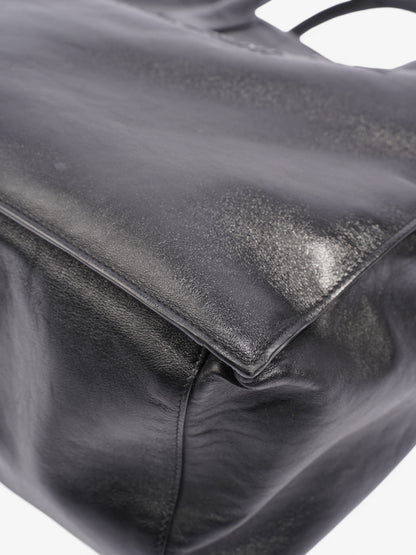 Saint Laurent Rive Gauche Black Leather Small