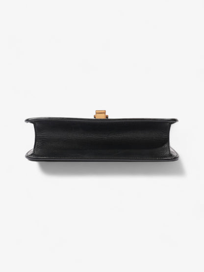 Saint Laurent Le Carré Black Leather Medium