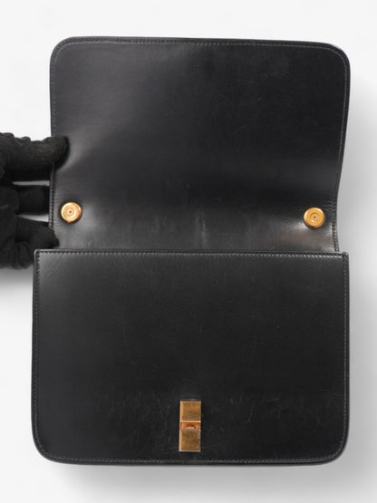 Saint Laurent Le Carré Black Leather Medium