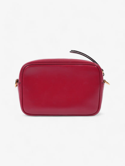 Fendi Camera Bag Red Leather Mini