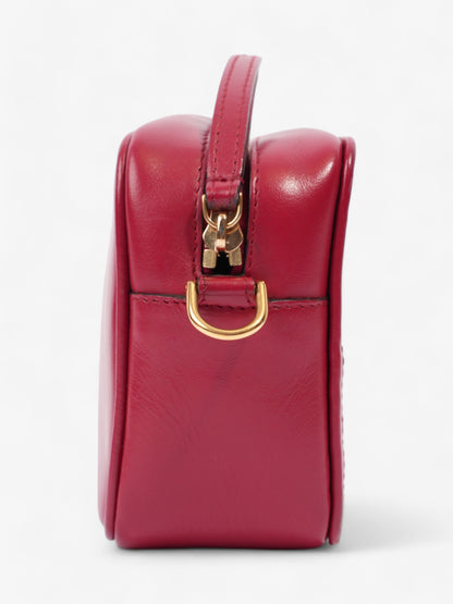 Fendi Camera Bag Red Leather Mini