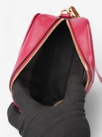 Fendi Camera Bag Red Leather Mini