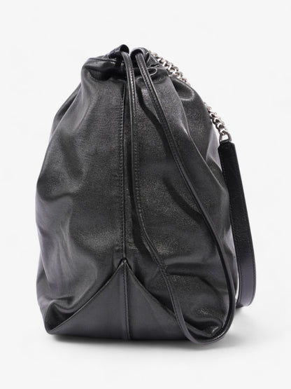 Saint Laurent Sac Pouch Black Leather