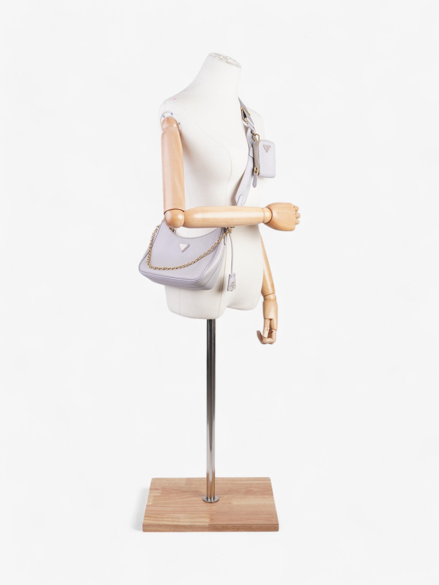Prada Re-Edition 2005 Lilac Saffiano Leather