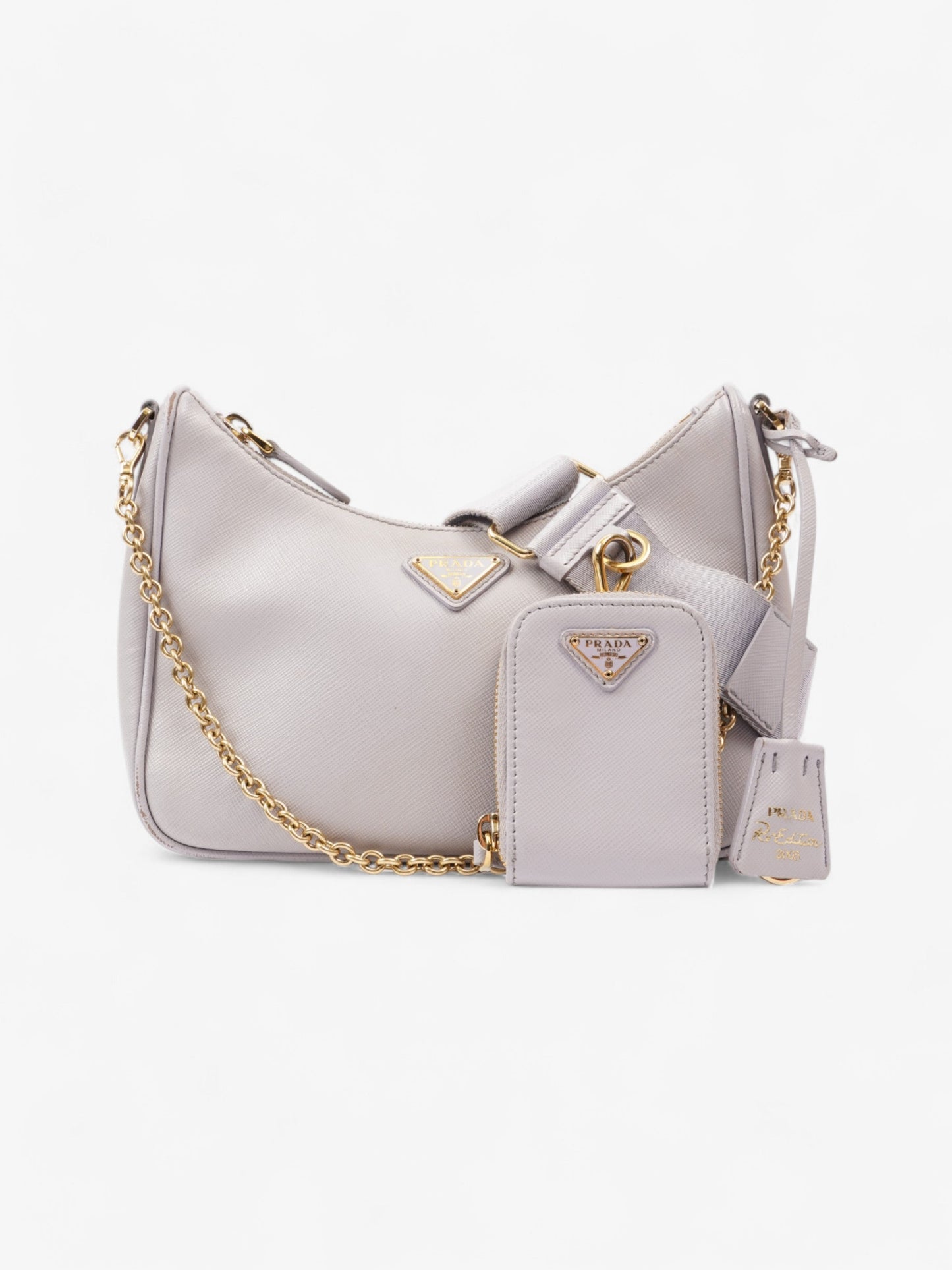Prada Re-Edition 2005 Lilac Saffiano Leather