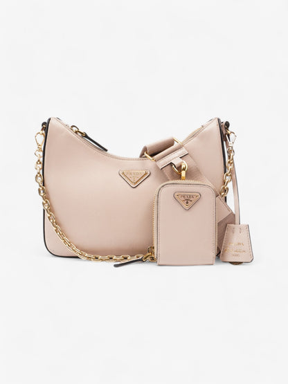Prada Re-Edition 2005 Nude Saffiano Leather