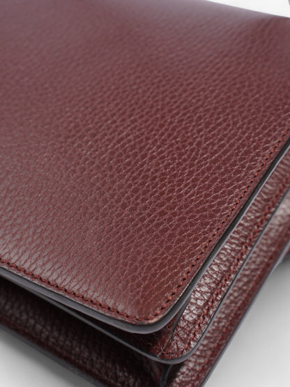 Gucci Dionysus Burgundy Leather Small