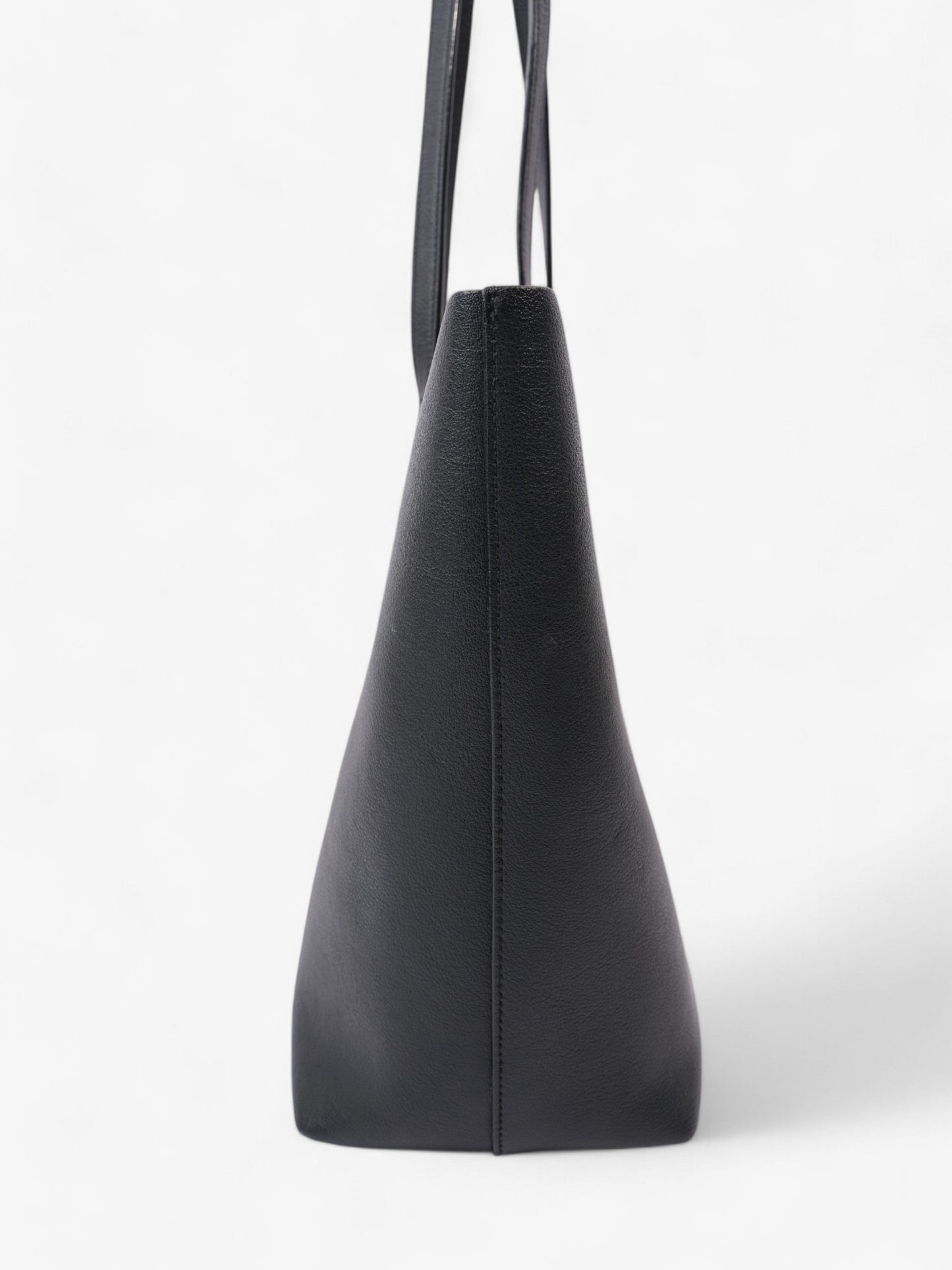 Saint Laurent Shopper Tote Black Leather