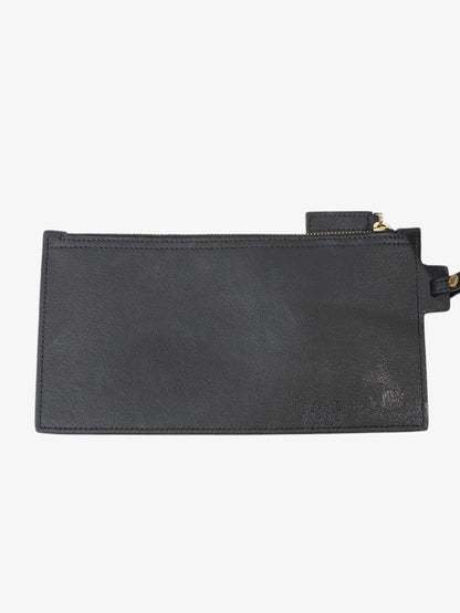 Saint Laurent Shopper Tote Black Leather